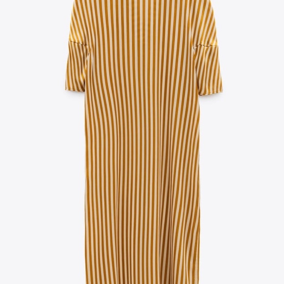 New Zara  Flowy V-neck Dress - Picture 4 of 5